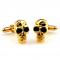 Gold Bug Eyes Skull Cufflinks1.jpg